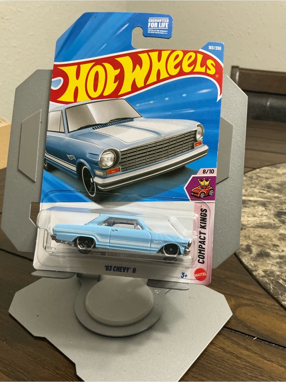 Hot Wheels '63 Chevy II Die-Cast Toy Car - Light Blue